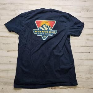 Ford Bronco Off-Roadeo T-Shirt Black Size L Mens Short Sleeve Graphic Tee